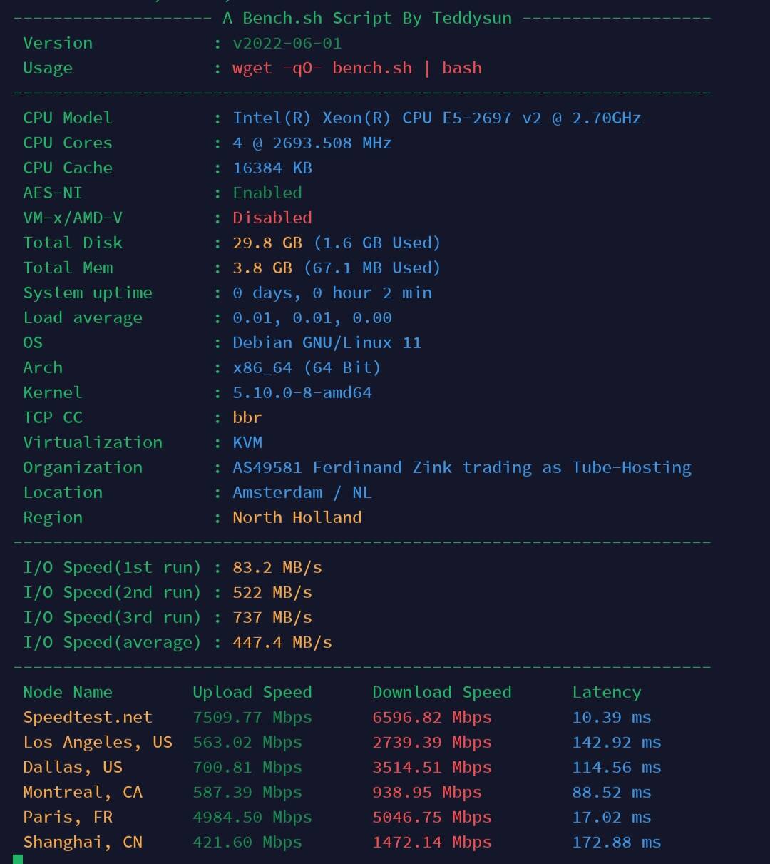 图片[2]-linux服务器VPS一键测试脚本bench.sh系统信息、网络带宽及硬盘读写速率-李玉刚的博客